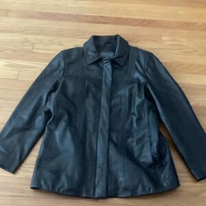 Relativity genuine leather size large jacket